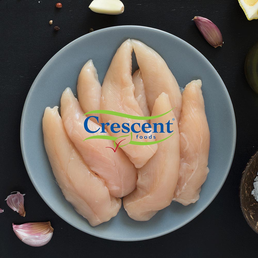 Crescent Hand Cut Zabiha Halal Chicken Tenders