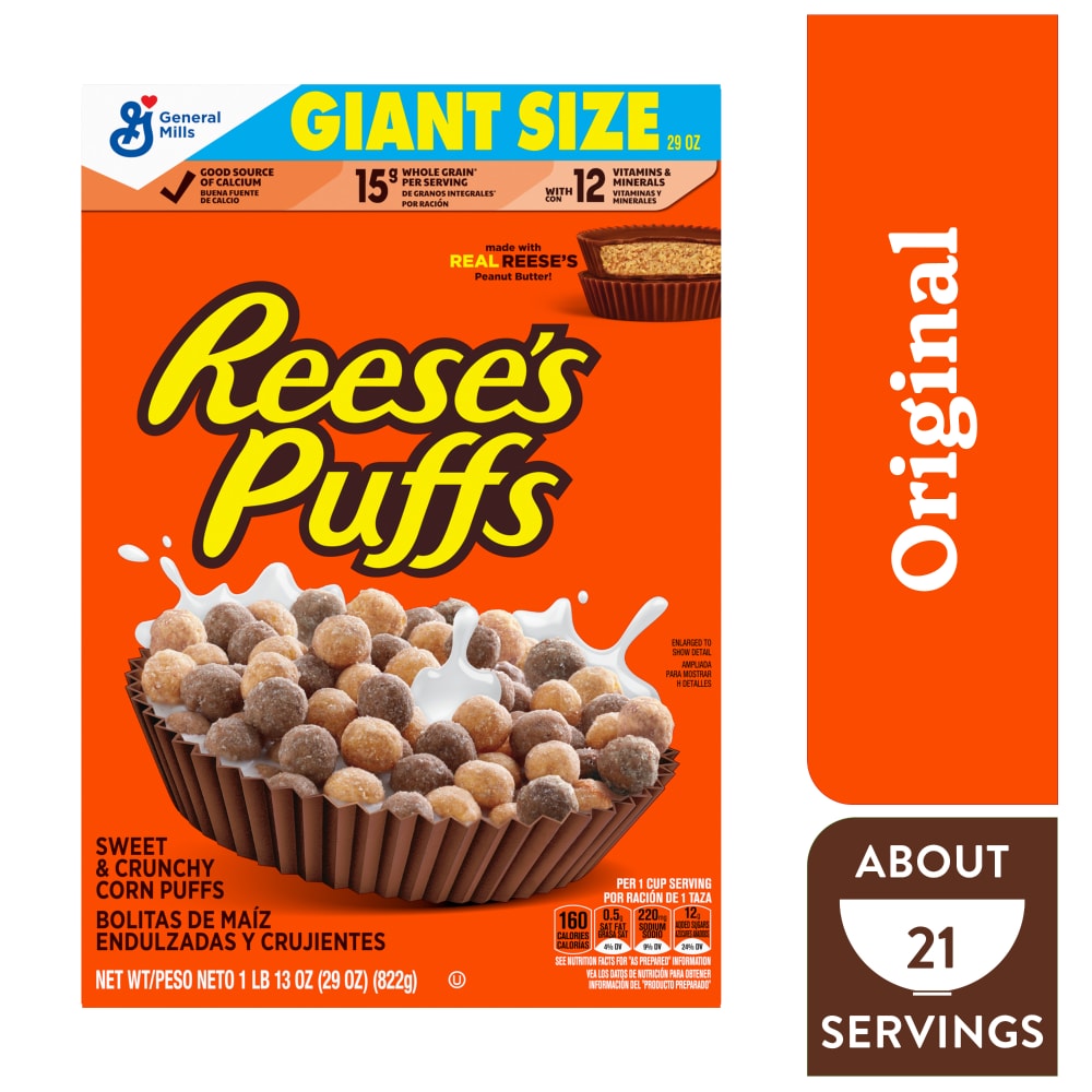 Reese's Puffs Chocolatey Peanuts Butter