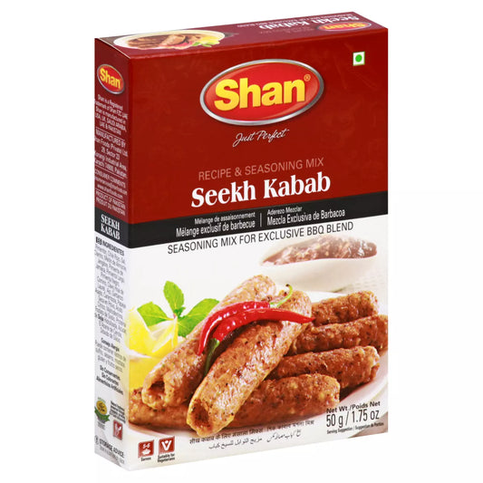Shan Seekh Kabab Masala and Seasoning Mix