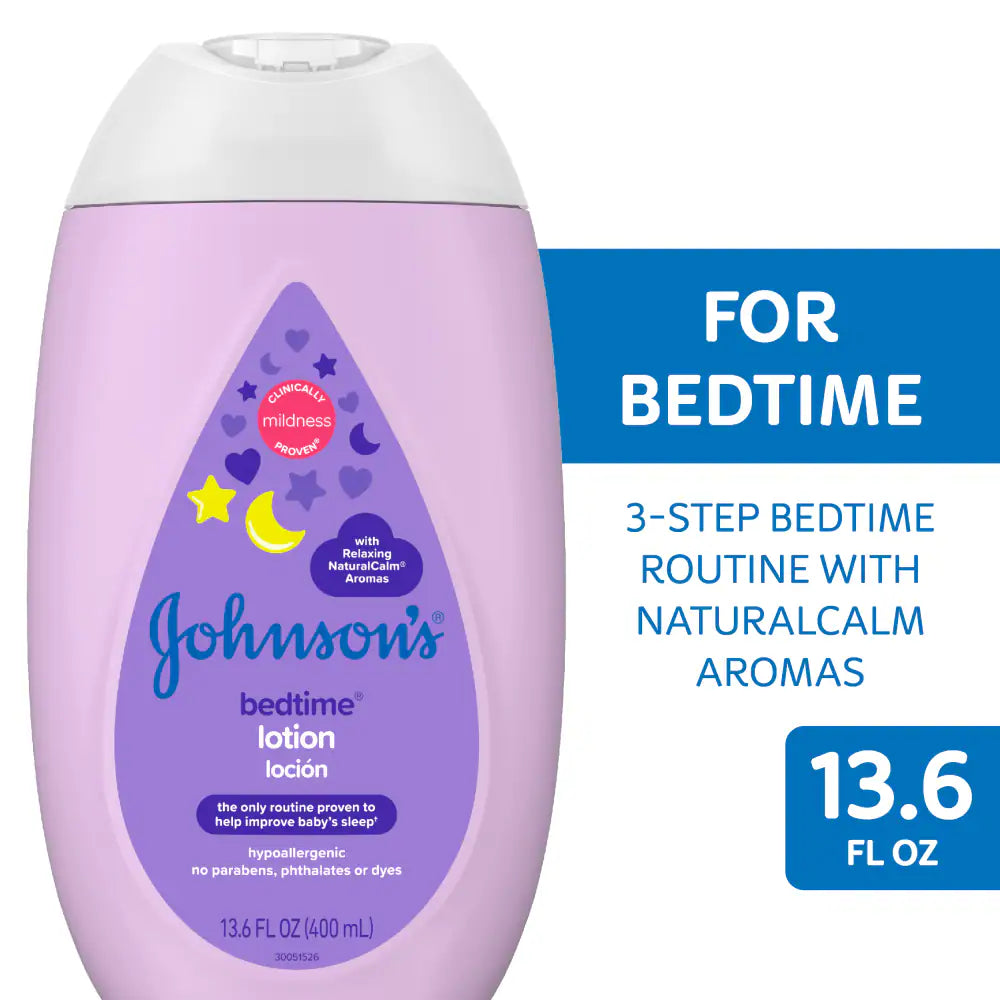 Johnson's Tear-Free Bedtime Baby Bath Soothing Aromas