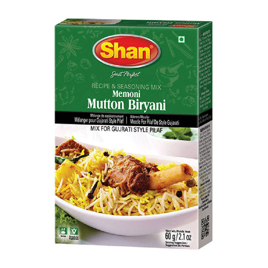 Shan Memoni Mutton Biryani Masala and Seasoning Mix