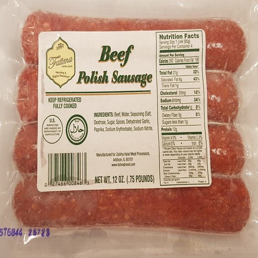 Fatima Beef Polish Sausage