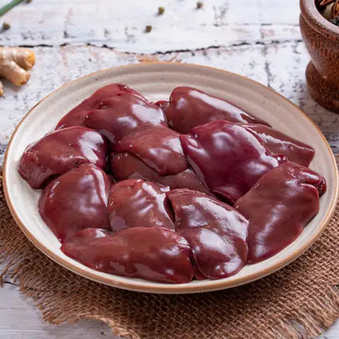 Hand Cut Zabiha Halal Chicken Liver