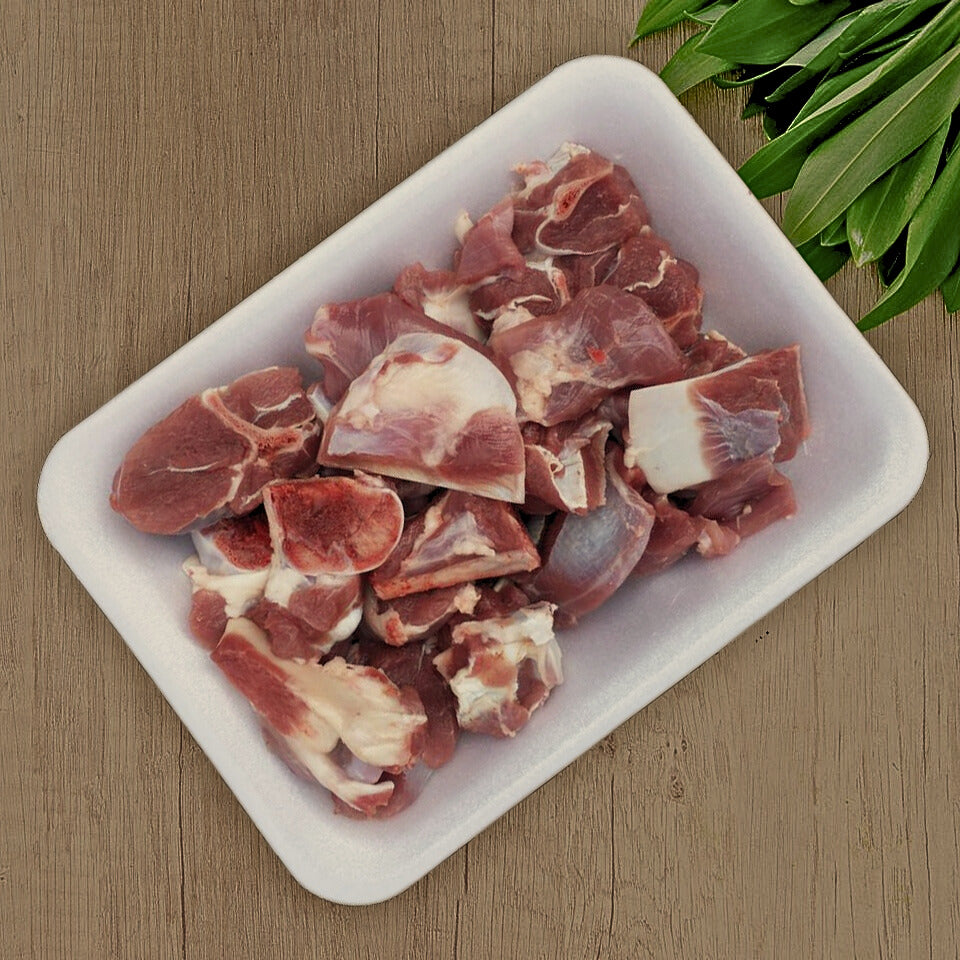 Hand Cut Zabiha Halal Goat Shoulder Cut