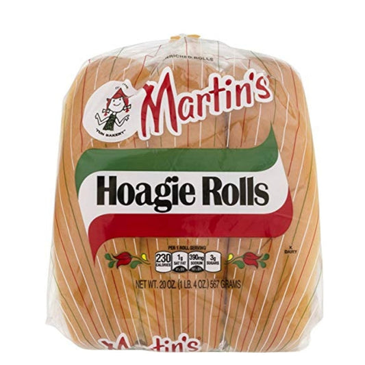 Martins Hoagie Rolls