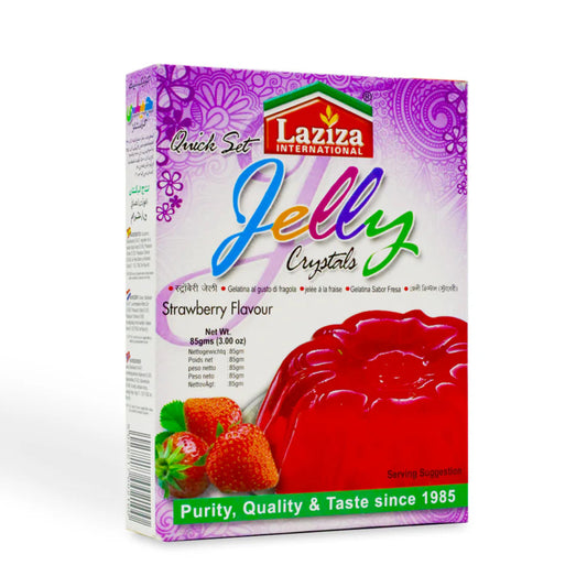 Laziza Jelly Crystals (Strawberry Flavour)