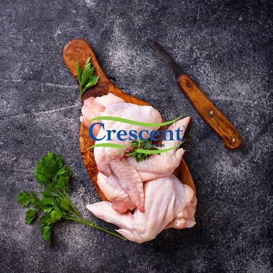 Crescent Hand Cut Zabiha Halal Chicken Wings