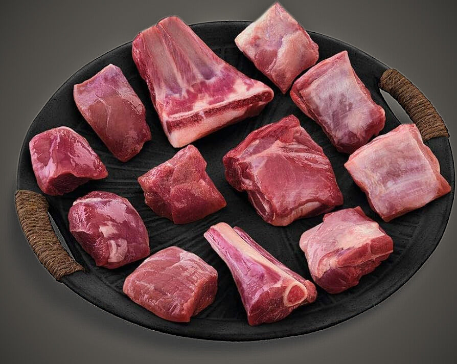 Hand Cut Zabiha Halal Baby Goat Shoulder Whole