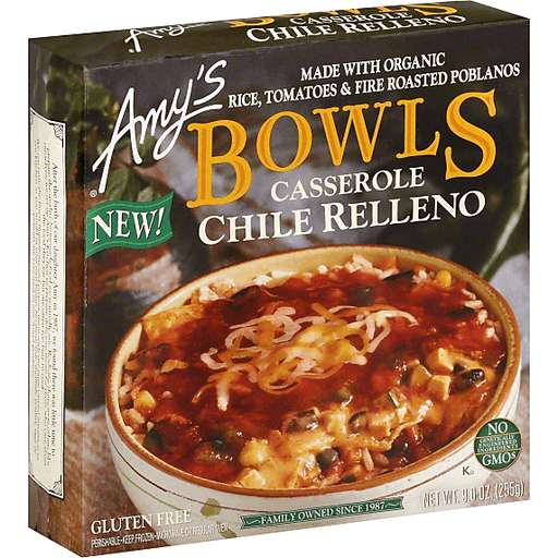 Bowls Casserole Chile Relleno