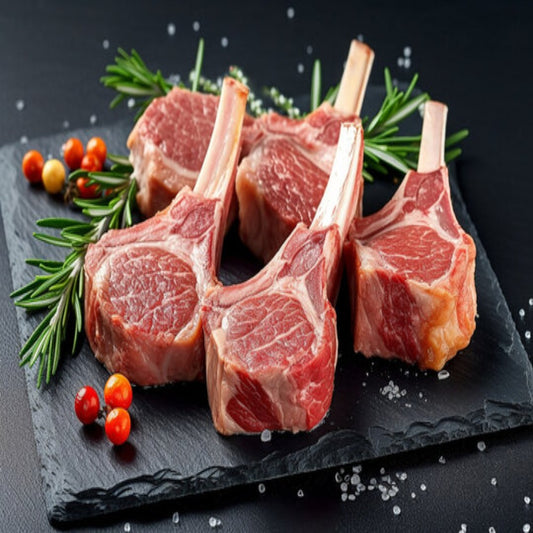 Hand Cut Zabiha Halal Lamb Chops