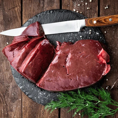 Hand Cut Zabiha Halal Beef Liver