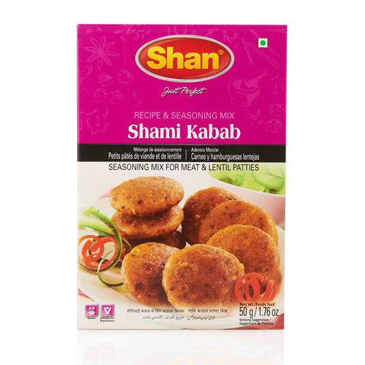Shan Shami Kabab Masala Recipe and Seasoning Mix