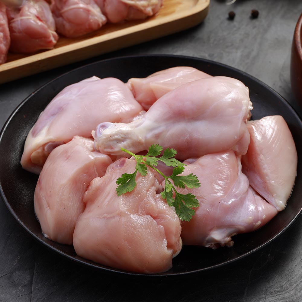 Hand Cut Zabiha Halal Chicken Golden Cut